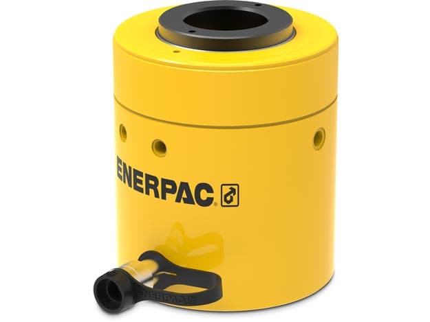 RCH1003, 103.1 ton Capacity, 76 mm Stroke, Single-Acting, Hollow Plunger Hydraulic Cylinder