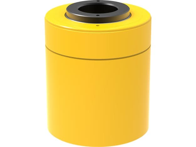 RCH1003, 103.1 ton Capacity, 76 mm Stroke, Single-Acting, Hollow Plunger Hydraulic Cylinder