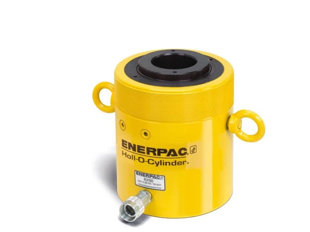 RCH1211, 13.8 ton Capacity, 42 mm Stroke, Single-Acting, Hollow Plunger Hydraulic Cylinder