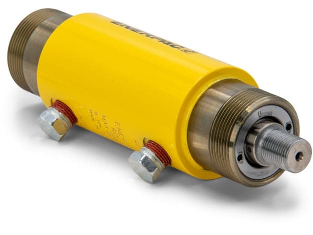 BRD91, nosnost 80 kN, zdvih 28 mm, dvoučinný, univerzální hydraulický válec