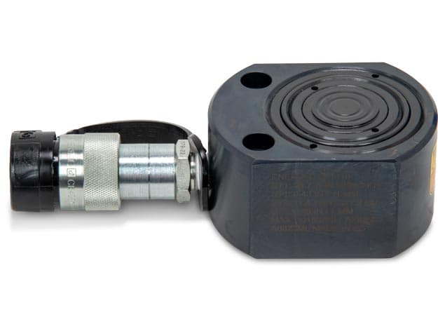 RLT110, 12,5 Tonnen Tragfähigkeit, 18 mm Hub, mehrstufiger Teleskop-Hydraulikzylinder mit geringer Höhe