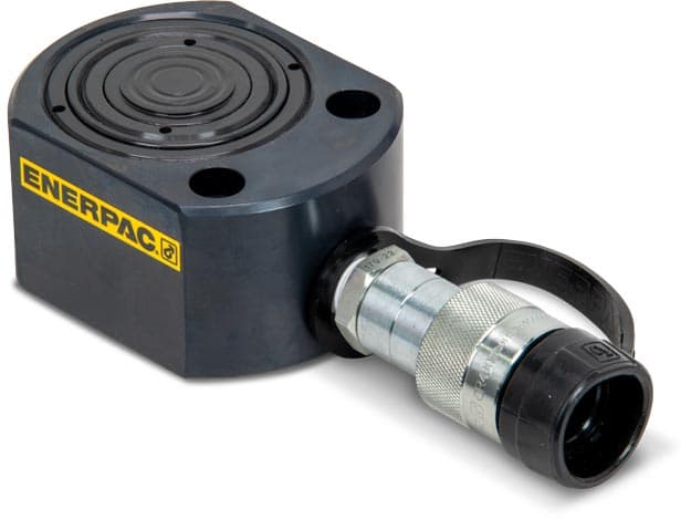 RLT110, 12,5 Tonnen Tragfähigkeit, 18 mm Hub, mehrstufiger Teleskop-Hydraulikzylinder mit geringer Höhe