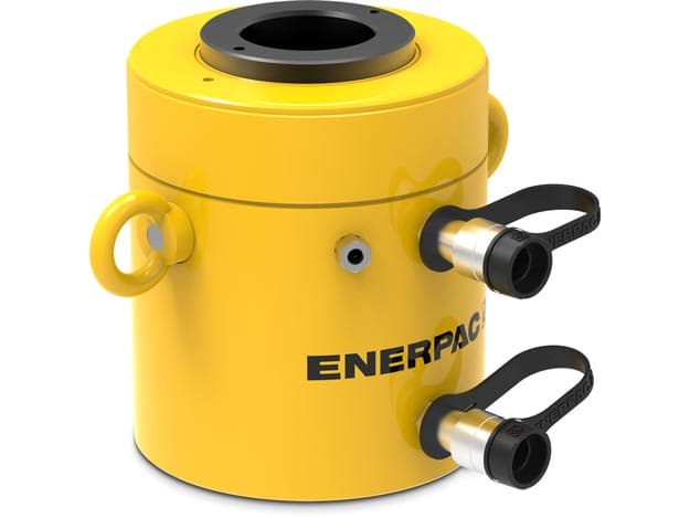RRH1003, 100 ton Capacity, 76 mm Stroke, Double-Acting, Hollow Plunger Hydraulic Cylinder