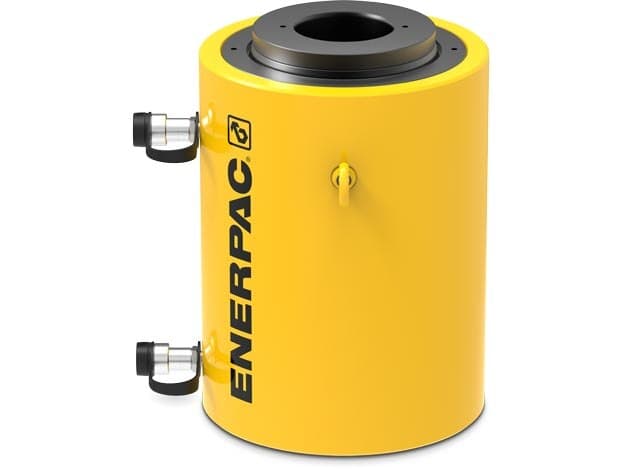 RRH2308, 240 ton Capacity, 200 mm Stroke, Double-Acting, Hollow Plunger Hydraulic Cylinder