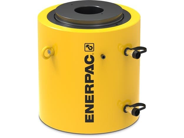 RRH6008, 660 ton Capacity, 200 mm Stroke, Double-Acting, Hollow Plunger Hydraulic Cylinder