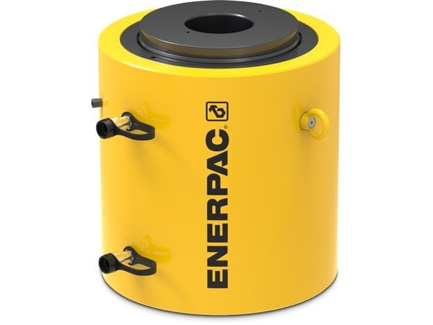 RRH6008, 660 ton Capacity, 200 mm Stroke, Double-Acting, Hollow Plunger Hydraulic Cylinder