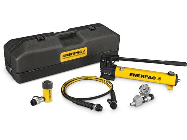 SCR102TB, 10 Ton, 54 mm Stroke, Hydraulic Cylinder and Hand Pump Set