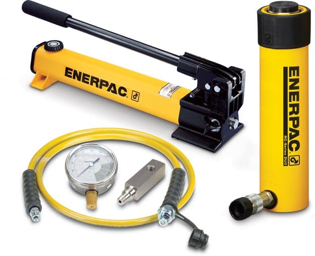 SCR252H, 25 Tonnen, 2 Zoll Hub, Hydraulikzylinder und Handpumpensatz