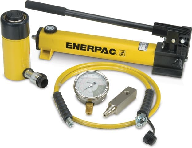 SCR254H, 25 Tonnen, 4 Zoll Hub, Hydraulikzylinder und Handpumpensatz