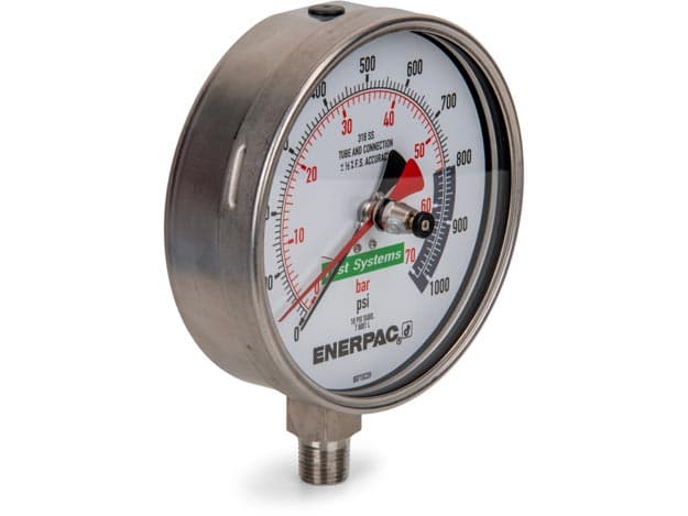 T6001L, Prüfsystem-Manometer, legierter Stahl, maximal 1.000 psi
