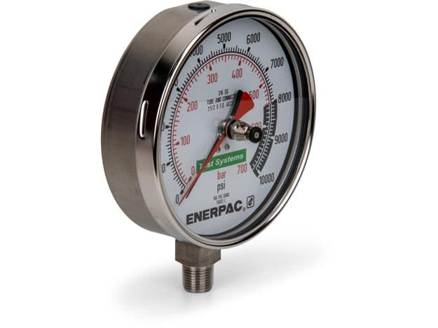 T6003L, Prüfsystem-Manometer, legierter Stahl, maximal 10.000 psi