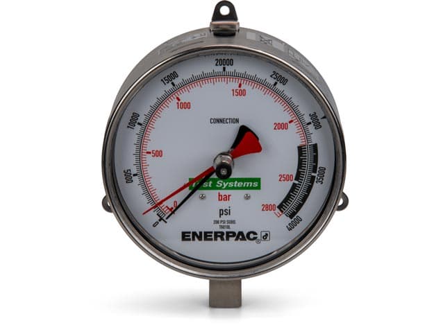 T6010L, Prüfsystem-Manometer, Edelstahl, maximal 40.000 psi