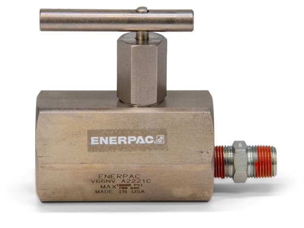 V66NV, Manually Operated Check Valve with Built-in Relief Valve, Viton Seals