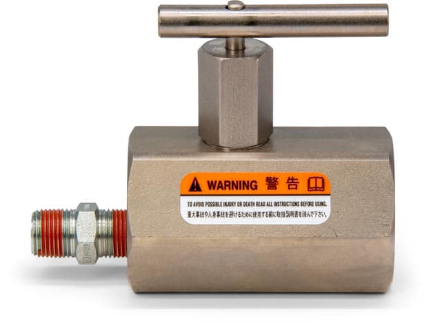 V66NV, Manually Operated Check Valve with Built-in Relief Valve, Viton Seals