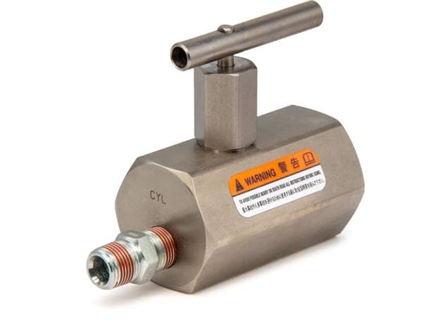 V66NV, Manually Operated Check Valve with Built-in Relief Valve, Viton Seals