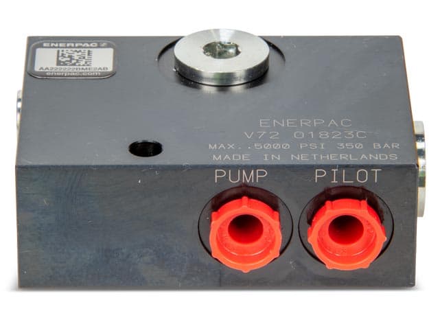 V72, Pilot Operated Check Valve