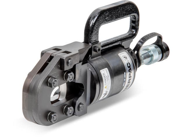 WHC1250, Kapacita 20 tun, Hydraulická řezací hlava