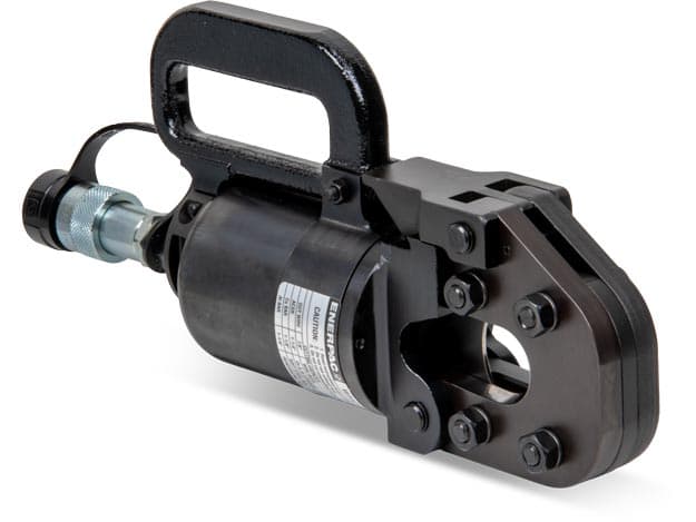 WHC1250, Kapacita 20 tun, Hydraulická řezací hlava
