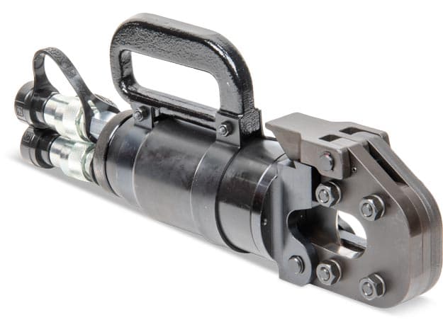 WHR1250, kapacita 20 tun, hydraulická řezací hlava