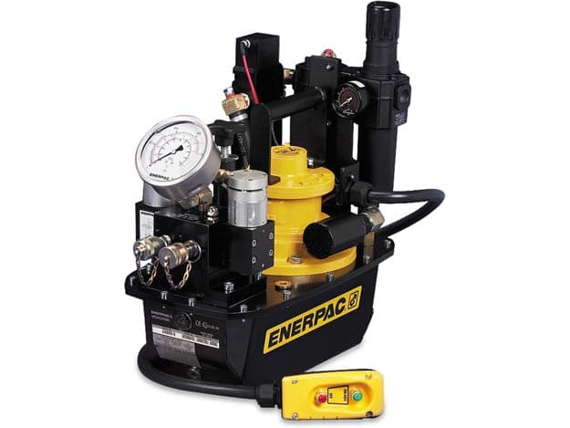 ZA4208TX-Q, Two Speed, Air Hydraulic Torque Wrench Pump, 1.75 gallon Usable Oil, for use with S, W, RSL, DSX & HMT Series Wrenches