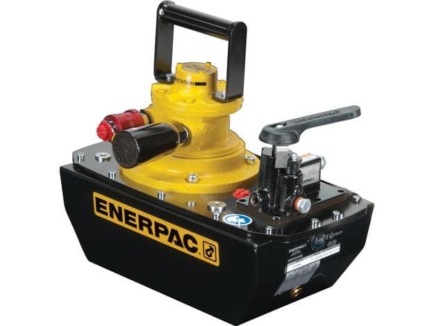 ZA4308MX, Lufthydraulikpumpe mit zwei Geschwindigkeiten, 3/3-Handventil, 6,6 Liter nutzbares Öl, zur Verwendung mit einfachwirkenden Zylindern