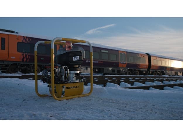 ZC3404JB-RS, kabellose hydraulische Spannpumpe, 4 Liter nutzbares Öl, 115 V