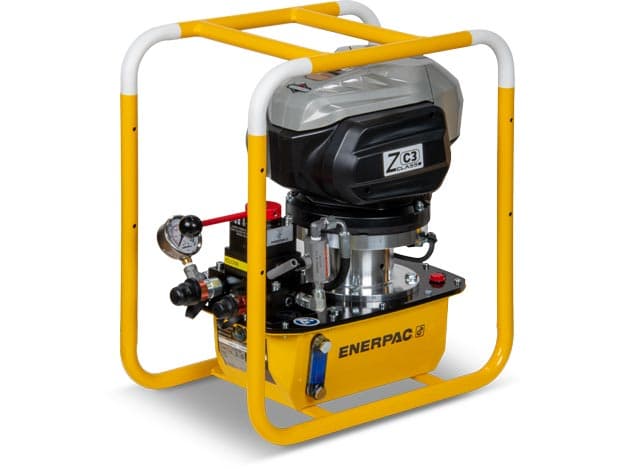 ZC3404JE-RS, kabellose hydraulische Spannpumpe, 4 Liter nutzbares Öl, 230 V