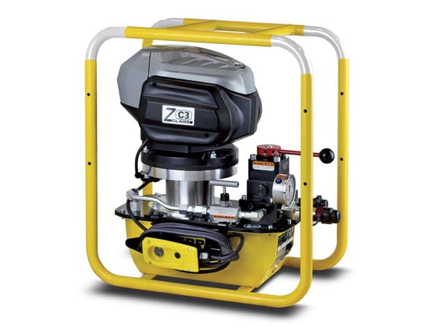 ZC3404JB-RS, kabellose hydraulische Spannpumpe, 4 Liter nutzbares Öl, 115 V