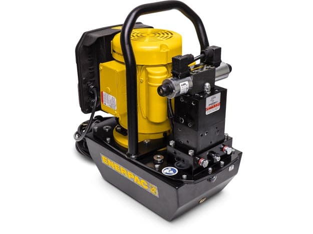 ZE2408EB, Electric Hydraulic Pump, 4/3 Solenoid Valve, 1.8 gallons Usable Oil, 115V