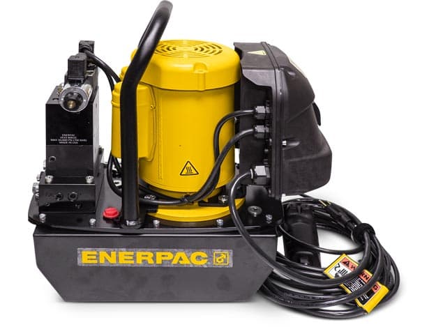 ZE2408EB, Electric Hydraulic Pump, 4/3 Solenoid Valve, 1.8 gallons Usable Oil, 115V