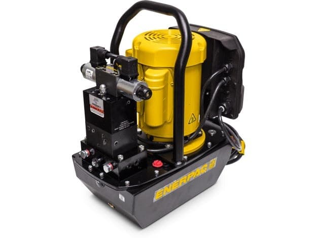 ZE2408EB, Electric Hydraulic Pump, 4/3 Solenoid Valve, 1.8 gallons Usable Oil, 115V