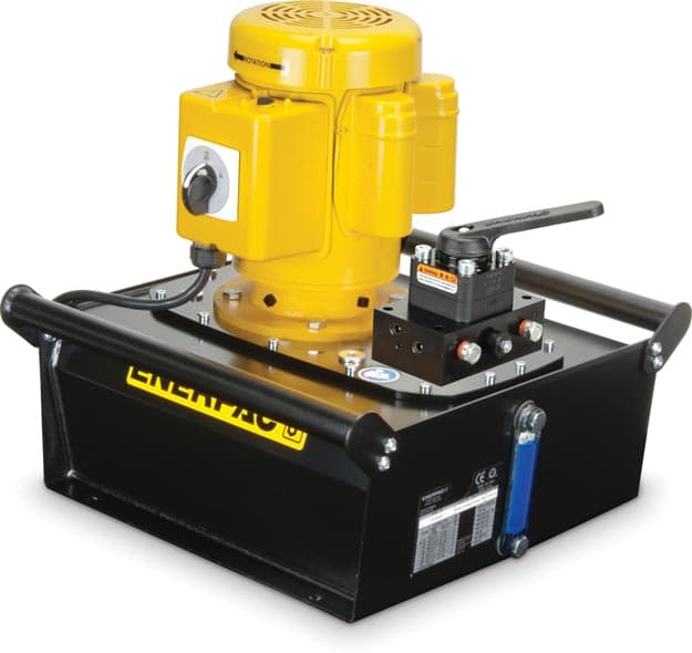 ZE4420MB, Electric Hydraulic Pump, 4/3 Manual Valve, without Electric Box or LCD, 5.0 gallon Usable Oil, 115V
