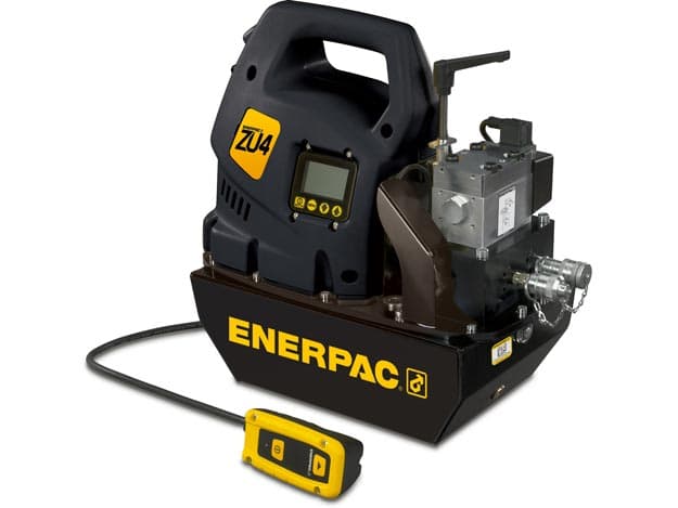 ZU4208TI-Q, Electric Hydraulic Torque Wrench Pump, Pro, LCD Display, 1.75 gallon Usable Oil, 208-240V