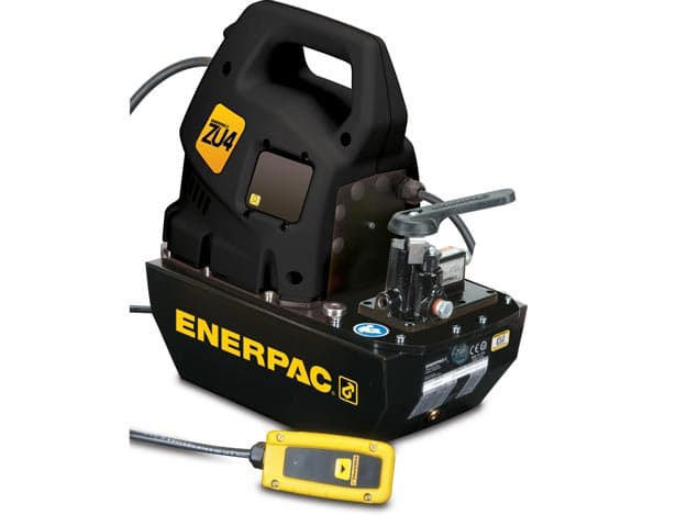 ZU4208KB, elektrische Hydraulikpumpe, Pro, 3/2-Handventil mit Anhänger, LCD-Display, 115 V, 2,0 Gallonen nutzbares Öl