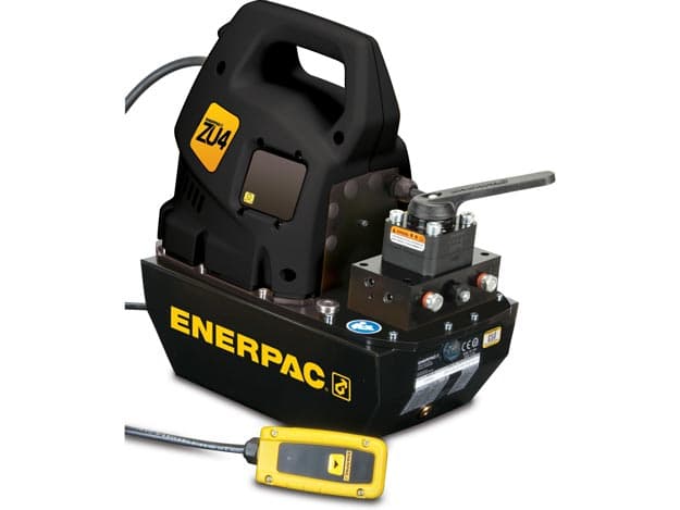 ZU4408LE, Electric Hydraulic Pump, Pro, 4/3 Manual Valve, LCD Display, 230V, 8,0 litres Usable Oil