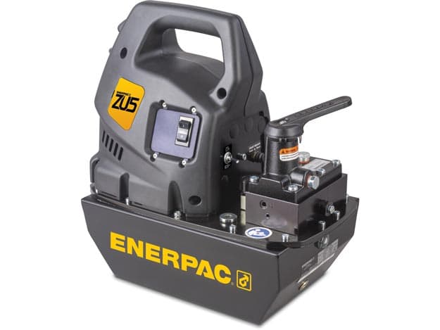 ZU5708RB-P, Electric Post Tensioning Hydraulic Pump, Classic, 3/2 Manual Valve, 115V, 1.8 gallon Oil Reservoir