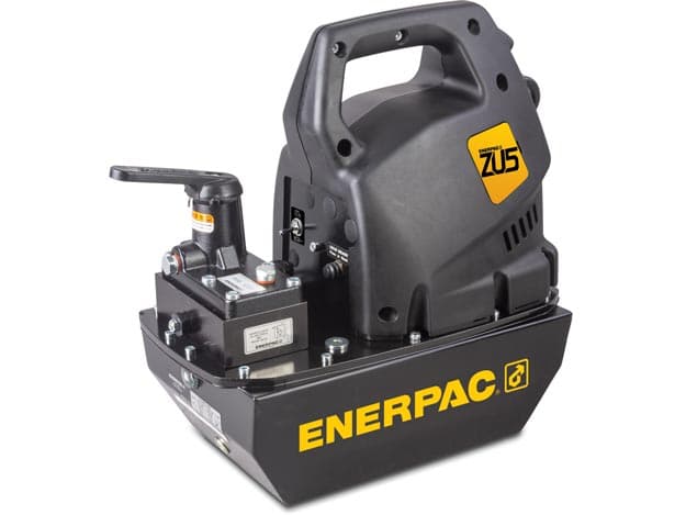 ZU5708RB-P, Electric Post Tensioning Hydraulic Pump, Classic, 3/2 Manual Valve, 115V, 1.8 gallon Oil Reservoir