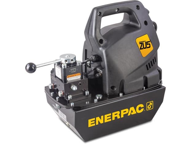 ZU5908PB-P, Electric Post Tensioning Hydraulic Pump, Classic, 4/3 Manual Valve with Pendant, 115V, 1.8 gallon Oil Reservoir