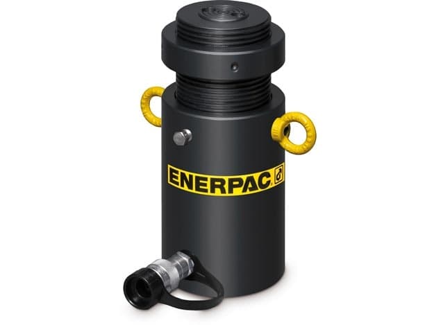 Single-Acting, High Tonnage, Lock Nut Hydraulic Cylinder Jack Ram HCL Series