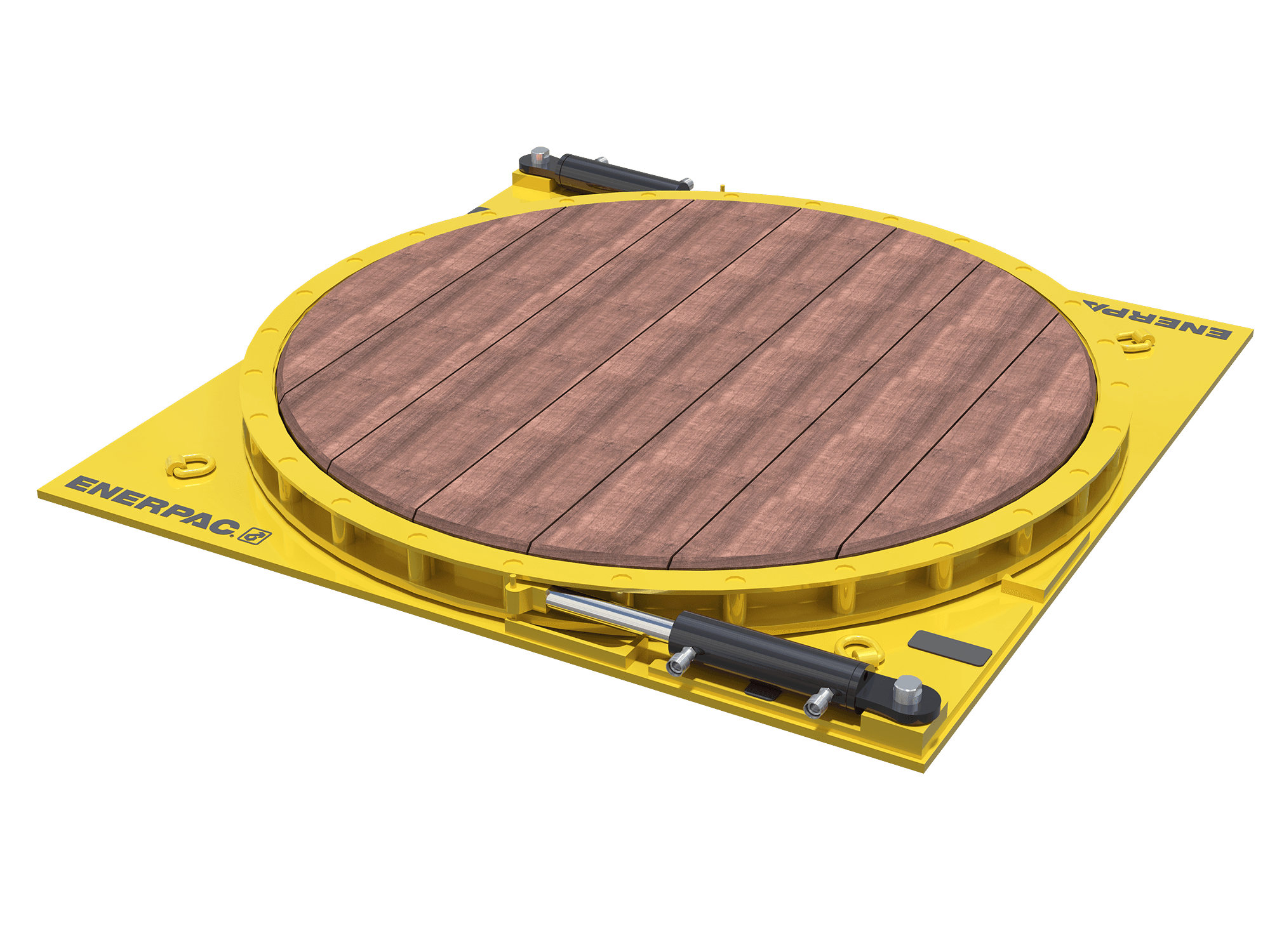 Safely Rotate Loads up to 400 tons with our New Industrial Turntables