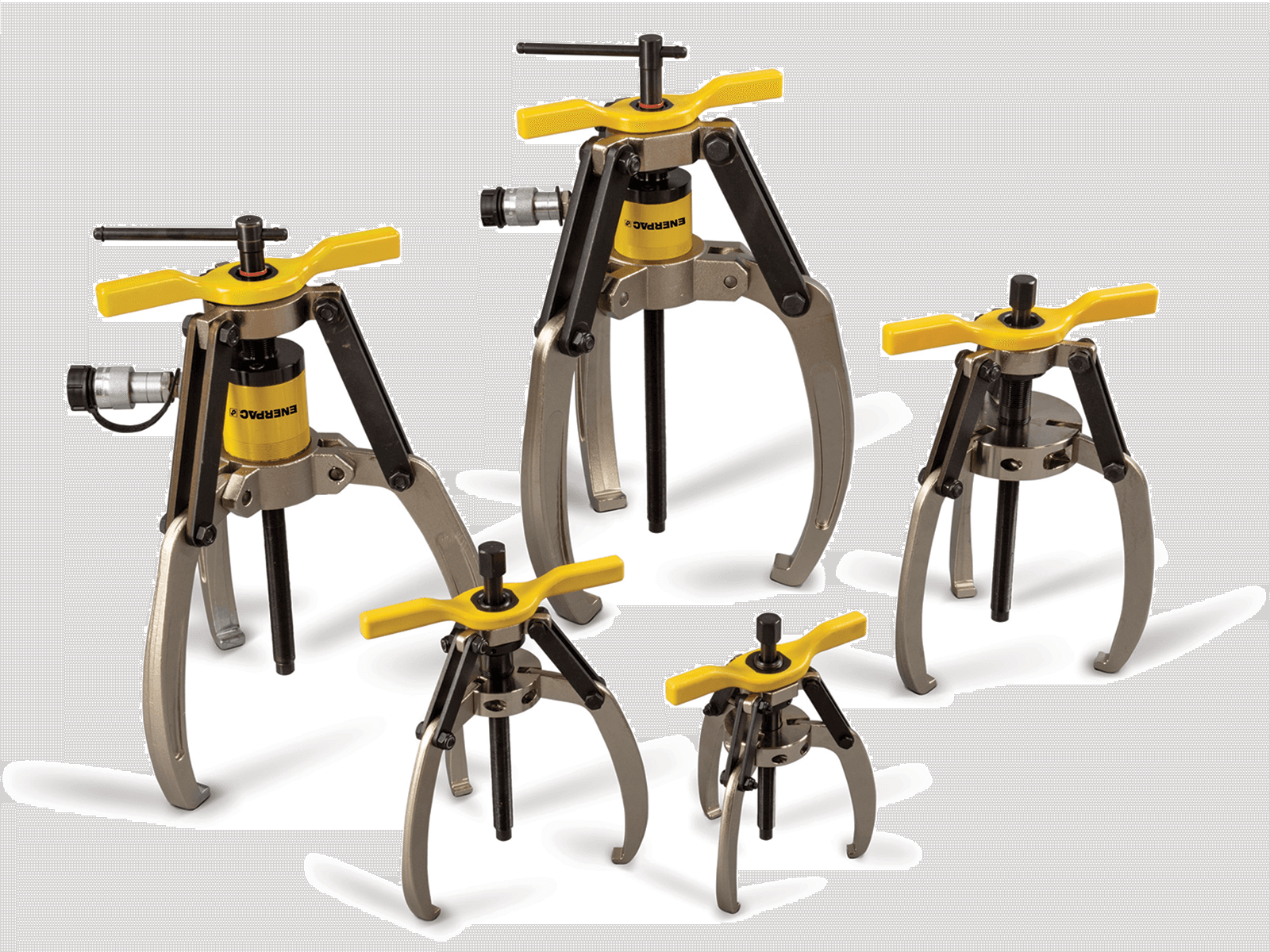 New Lock-Grip Pullers for Removing Shaft-Mounted Parts Safely