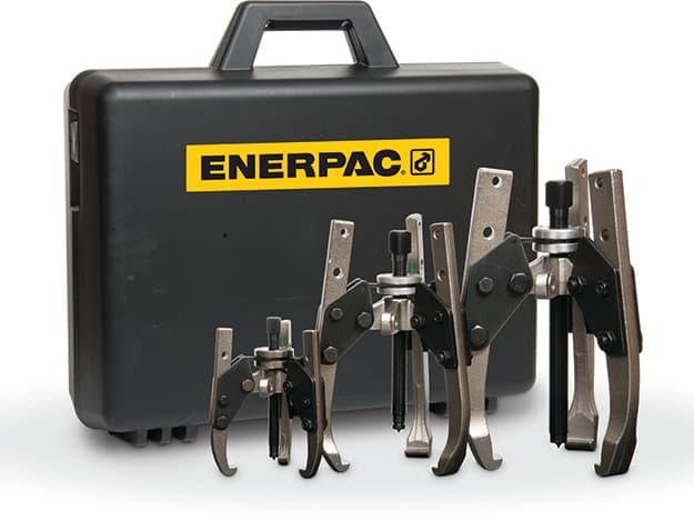 SGM147SET, 1 Tun, 4 Tun a 7 Tun mechanický Sync Grip stahovák v plastovém kufříku