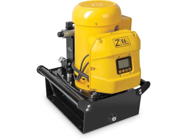 ZE6210XW-S, elektrické hydraulické čerpadlo pro střihače EDCH, ruční ventil, 2,5 galon použitelný olej, 380-415 V - 3 ph motor